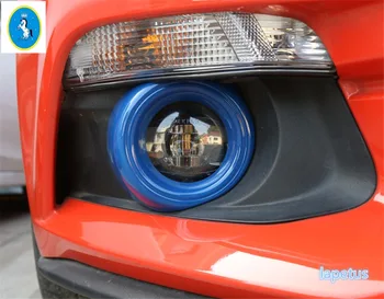 Lapetus Priekšā Galvu Miglas Luktura Gaismu Rāmja Vāks Apdare, Apdares piemērots Ford Mustang 2016 2017 ABS Piederumi Ārpuse