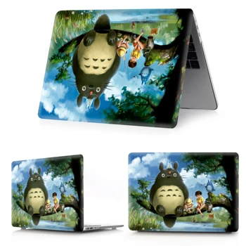 Laptop Case For Apple Macbook Air, Pro Retina 11 12 13 15 16 collu Segtu 2020. Gadam Par Macbook Air, Pro 13 15 Mans Kaimiņš Totoro gadījumā