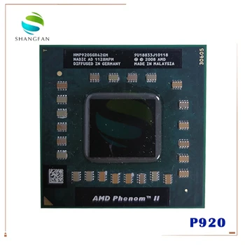 Laptop cpu, procesors AMD P920 HMP920SGR42GM 1.6 GHz, 2MB Četrkodolu Socket S1 (S1g4) PGA638