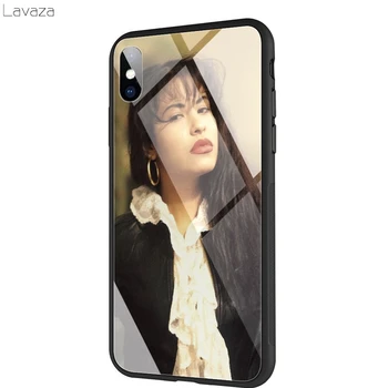 Lavaza Selena Quintanilla Rūdīts stikls TPU Case for iPhone XS MAX XR X 8 7 6 6S Plus