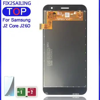 Lcd J2 Samsung Galaxy J2 Core J260 LCD Displejs Ekrānā Pieskarieties Ekrāna Digitizer Montāža Aizstāt samsung lcd J260