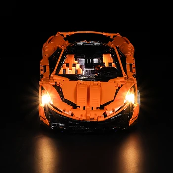 Led Light Komplekts McLaren P1 hypercar 1 8 XQ 1001 tehnika Porsche sacīkšu Auto Saderīgu 20001 3368 Celtniecības Bloki, Ķieģeļi, Rotaļlietas