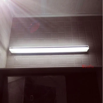Led spogulis gaismas ūdensizturīgs vannas istaba, spogulis, sienas lampas, ministru kabineta lampas modernās nerūsējošā tērauda sienas sconce iedomība apgaismojuma armatūra