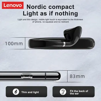Lenovo TW16 Bezvadu BT5.0 Bluetooth Austiņas Vienā Ausī Karājas pie Auss, Daļēji-in-auss Bluetooth Stereo Auss Āķis Austiņas HIFI