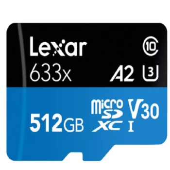 Lexar 633X 95mb/s Micro SD Kartes TF 32GB/64GB/128GB/256 GB/512 GB SDHC SDXC Atmiņas MINI TF Karšu Lasītājs Uhs-1, Lai Dūkoņa Gopro Sporta