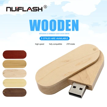 Liela ātruma USB 2.0 Koka bambusa USB flash disku, pildspalvu vadītāja koka pendrive 64 GB 8 GB 16 GB 32 GB USB creativo