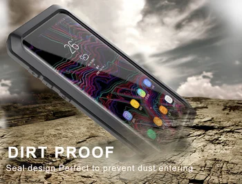 Lieljaudas Aizsardzības Doom Metāla Bruņas Alumīnija Case for Samsung Galaxy S8 S9 Plus S6 S7 Malas S5 Piezīme 3 4 5 8 9 Triecienizturīgs Vāks