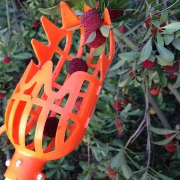 Lielā Augstumā, Plastmasas Augļu Izvēle Galvas Augļu Ķērējs Kolektora Augļu Dārza Pacelt Līdzeklis Apple Citrus Bumbieru Persiku 20x8cm