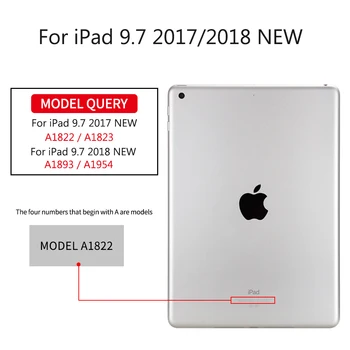 Lietā Par iPad 9.7 2017 2018 MiNi 1 2 3 TPU Caurspīdīga Silikona Triecienizturīgs Vāks iPad Gaisa 1Back Gadījumā