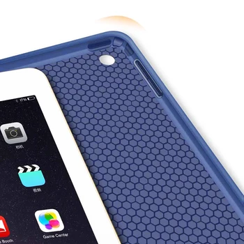 Lietā Par iPad Gaisa, Flip Stends, Gadījumā, ja ipad 5 6 2017 2018 PU ādas Pilns Case For ipad air 2 Smart Cover iPad Gaisa Gadījumos 1