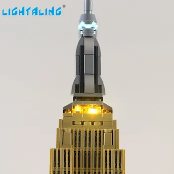 Lightaling Led Light Komplekts 21046 Arhitektūras Empire State