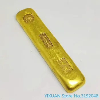 Lingote de oro antiguo lingote de oro chapado lv oro barra de oro