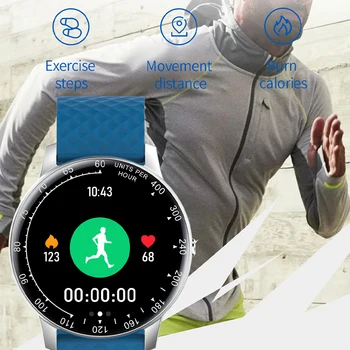 Lism H30 Sievietes Fizioloģiskā Cikla Atgādinājums Smart Skatīties IP68 Ūdensnecaurlaidīga Vīriešiem asinsspiediens Bluetooth Smartwatch Laika Prognoze