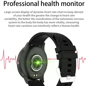Lism H30 Sievietes Fizioloģiskā Cikla Atgādinājums Smart Skatīties IP68 Ūdensnecaurlaidīga Vīriešiem asinsspiediens Bluetooth Smartwatch Laika Prognoze