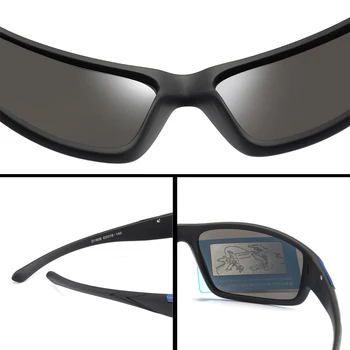 LongKeeper Vīriešu Saulesbrilles Vīriešu Polarizētās Spoguļi Saules brilles Braukšanai Sporta Brilles UV400 Modes Zīmola Oculos De Sol