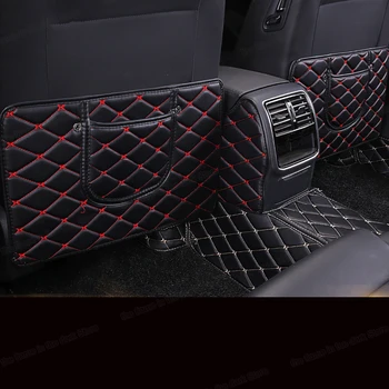 Lsrtw2017 Šķiedras Ādas Automašīnu Sēdekļu Aizmugurējo Vāciņu Anti-kick par Volkswagen Passat B8 Variantu, B7, B8 2012. - 2020. Gadam Vw Piederumi Auto