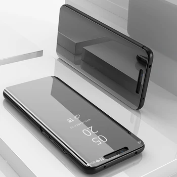 Luksusa Smart Mirror Pārsegu Tālruņa Gadījumā Huawei Mate 8 9 10 20 pro Lite P9 P10 P20 pro Godu 9.i lite Spēlēt, Ņemiet vērā, 10 V10 V20