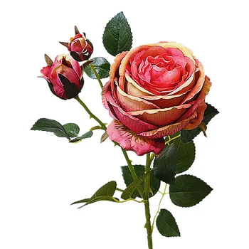 Luksusa liela roze, peonija Mākslīgie Ziedi kāzu dekorācijas, balts viltus rozes Ziedu fleur artificielle flores