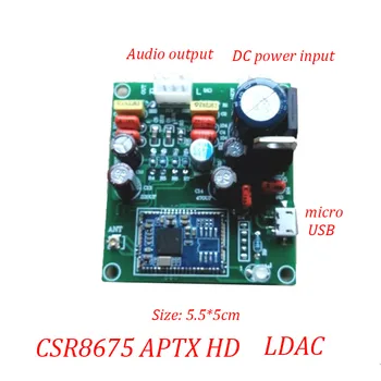 Lusya Usa 8675 Bluetooth 5.0 Audio Saņemšanas Modulis PCM5102A Dekodēšanas Moduli APK Valdes Atbalstu APTX-HD Vai LDAC T1310