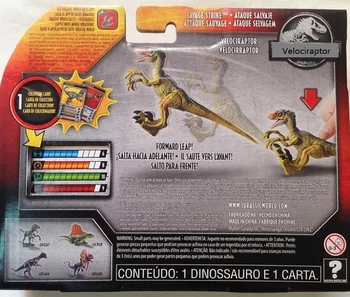 Lēciens Uz Priekšu Velociraptor Dinozauru Rotaļlietas, Klasiskās Rotaļlietas, Zēns Dzīvnieku Modelis