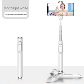 M11 3 In 1 Bezvadu Bluetooth Selfie Stick Salokāms Mini Statīvu Paplašināma Monopod Ar Tālvadības Kontrole ar IOS, Android vai Statīva