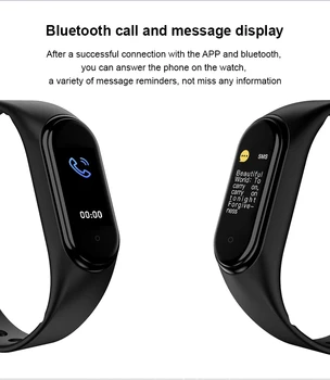 M4 M5 Smart Josla Sporta Fitnesa rokassprādze Skatīties Fitnesa Tracker Smartband asinsspiediens, Sirds ritma Monitors Aproce Ūdensizturīgs