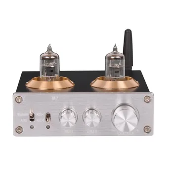 M7 caurules 6J1 iepriekš žults audio bass regulēšana HiFi ESS9023 bezvadu Bluetooth 4.0 audio uztvērēju converter dekoders pastiprinātājs