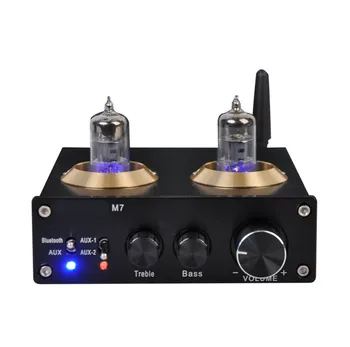 M7 caurules 6J1 iepriekš žults audio bass regulēšana HiFi ESS9023 bezvadu Bluetooth 4.0 audio uztvērēju converter dekoders pastiprinātājs