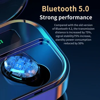 M7s TWS Bluetooth Austiņas Bezvadu Sporta Earbuds HD Stereo Trokšņa Samazināšanas Mūzikas Gaming Austiņas, Par Xiaomi Iphone, Huawei