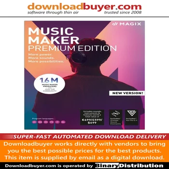MAGIX Music Maker 2019 Premium - [Lejupielādēt]