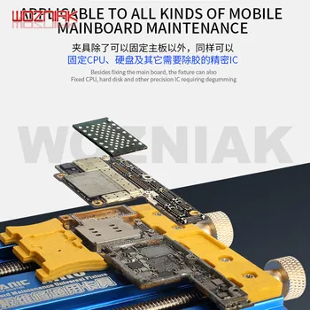 MEHĀNIĶIS MR6 PRO Universal mobile mainboard apkopes CPU NAND armatūra Multi-function Dubultā gultņu turētājs iphone Android