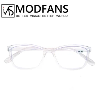 MODFANS Vīriešiem Laukumā Brilles Uitralight Lasīšanas Brilles Sievietēm Lasītājs Plastmasas Modes Ērti Valkāt Rāmis +1.0+2.0+.3.