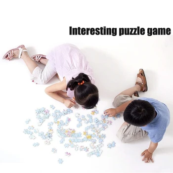 MOMEMO Ielas Tramvaja 1000 Gabalu Puzzle Pieaugušo Jigsaw Puzzles Ainavu 1000 Puzzle Gabalus Montāža Rotaļlietas Bērniem Box Iepakojumā