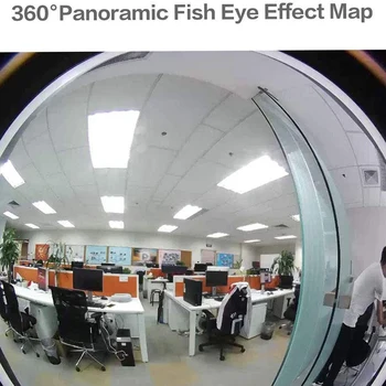 MOOL 360°LED Gaismas Wifi Kameru, 1080P Bezvadu Panorāmas Drošības CCTV Kameru Bulb Fisheye divvirzienu Domofons Nakts Redzamības Kamera