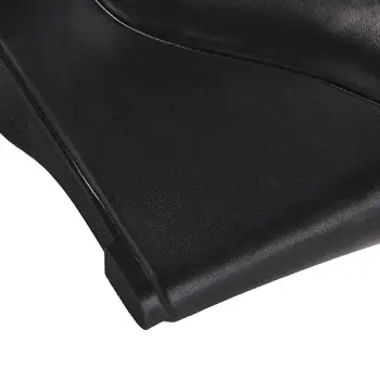MORAZORA 2020. gadam karstā pārdošanas īstas ādas zābaki apaļu purngalu pavasara rudens potītes zābaki sieviešu modes platforma platformas augstpapēžu kurpes