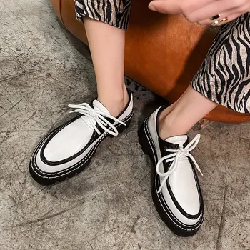 MORAZORA 2020. gadam, liela izmēra 34-42 modes mežģīnes up ikdienas apavi med papēži apaļu purngalu dāmas kurpes īstas ādas rudens sieviešu kurpes
