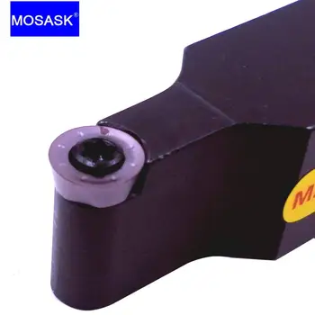 MOSASK SRDCN Apstrādes Toolholder 20mm 16mm Volframa RCMT Karbīda Ieliktņiem, CNC Frēzes Virpas, Ārējās Virpošanas Instrumentu Turētāji
