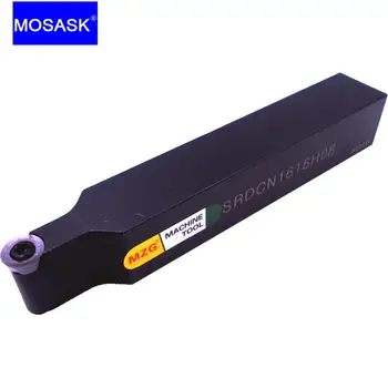 MOSASK SRDCN Apstrādes Toolholder 20mm 16mm Volframa RCMT Karbīda Ieliktņiem, CNC Frēzes Virpas, Ārējās Virpošanas Instrumentu Turētāji