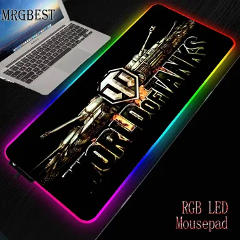 MRG Spēle Atskaņotājs Rantopad Black Lockedge Lielu RGB Pasūtījuma Backlit Mechanical Gaming Keyboard Mouse Pad DOTA2 Tvertnes Pasauli CS