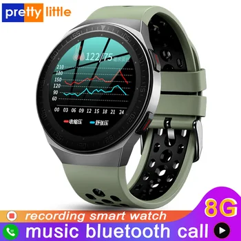 MT-3 8G Atmiņas Mūzikas Smart Skatīties Vīrieši Bluetooth Zvanu ar skārienekrānu Ūdensizturīgs Smartwatch Ierakstīšanas Funkciju, Sporta Aproce