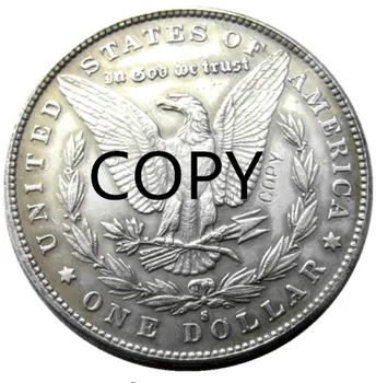 MUMS Pilns Komplekts(1878-1921)S 28pcs Morgan dolāra Sudraba Pārklājumu Kopēt Monētas
