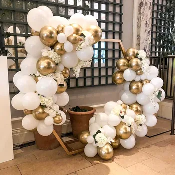 Macaron Arkas, Balonu, Kāzu Dekorēšana Babyshower Puse Vainags Ballon Blanc Wed Cietās Dekoru Kristību Dod Priekšroku