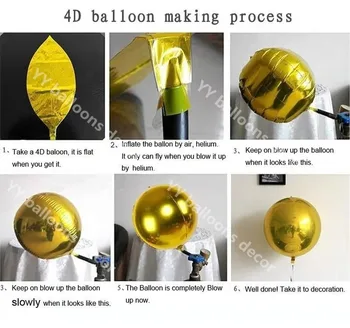 Macaron Baloni Vainags Komplekts 4D Zelta Kāzu Pasaules DIY Līgavas Dušas Dzimšanas dienas svinības Baby Duša, Zēns, Meitene Rotaļlietas Apdare