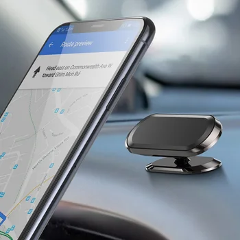 Magnētiskā Auto Telefona Turētājs iPhone11 Universālā Gaisa Izplūdes Magnētisko Navigācijas Auto Turētājs 360 Grādu Rotācijas Visiem Tālruni