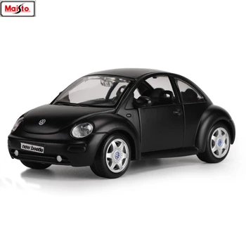 Maisto 1:24 Volkswagen Beetle simulācijas sakausējuma auto modelis amatniecības apdare kolekcija rotaļu instrumenti, dāvanu