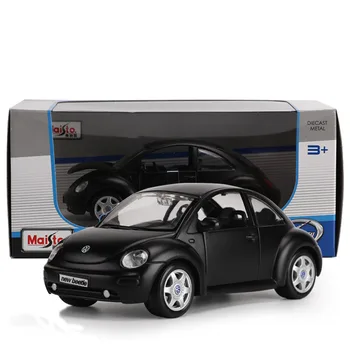 Maisto 1:24 Volkswagen Beetle simulācijas sakausējuma auto modelis amatniecības apdare kolekcija rotaļu instrumenti, dāvanu