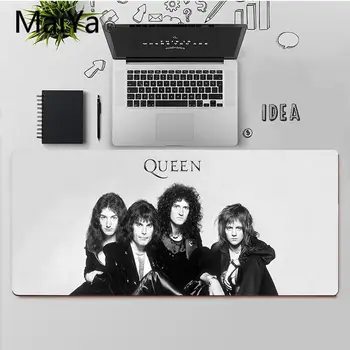 Maiya Augstākās Kvalitātes Karaliene Freddie Mercury Slēdzenes Malas Peles Paliktņa Spēli Bezmaksas Piegāde Liela Pele Pad Klaviatūras Mat