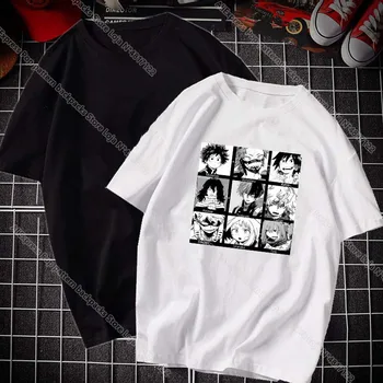 Mans Varonis Akadēmisko T Krekls 2020. Gada Vasaras Īsām Piedurknēm Smieklīgi Grafiskais T-krekls Sievietēm Vīriešu t-veida Topi Kokvilnas Apģērbs Japāņu Anime Tshirt