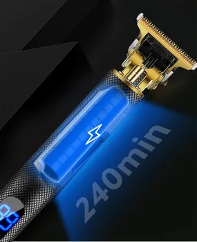 Matu Clipper USB Lādējamu Elektriskie matu trimmeris Bezvadu Trimmeris Skuveklis Vīriešiem, Frizētava, Matu Griešana, matu Veidošanas Rīks