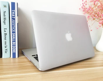 Matēts Gumijota Hard Case Cover for Macbook Pro 15 ar Touch bar 13 Pro Retina 12 13 15 16 collu Macbook Air 11 13 A1370 A1466